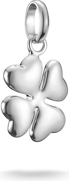 Immagine prodotto Thomas Sabo Charm-Anhänger Glücksklee in 3D Connect Silber (Argento)