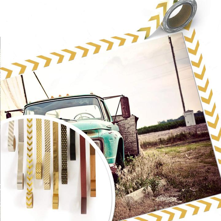 Image du produit Trenddeko Camion américain rouillé (75 x 50 cm)