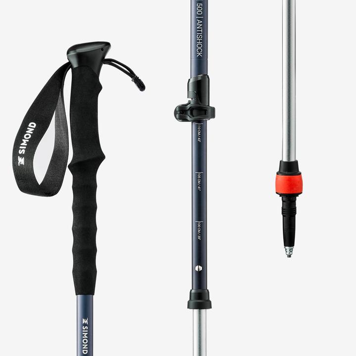 Produktbild Forclaz Wanderstock stossdämpfend - MT500 Antishock (65 cm)