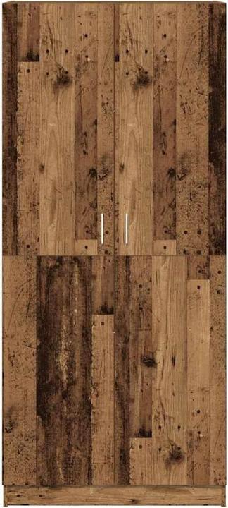 Produktbild VidaXL Kleiderschrank Altholz-Optik 80x52x180 cm Holzwerkstoff Schrank (80 x 52 x 180 cm)