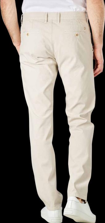Actual product image Alberto Two Tone Cotton Lou Pant Slim Fit Nature (W40/L34)