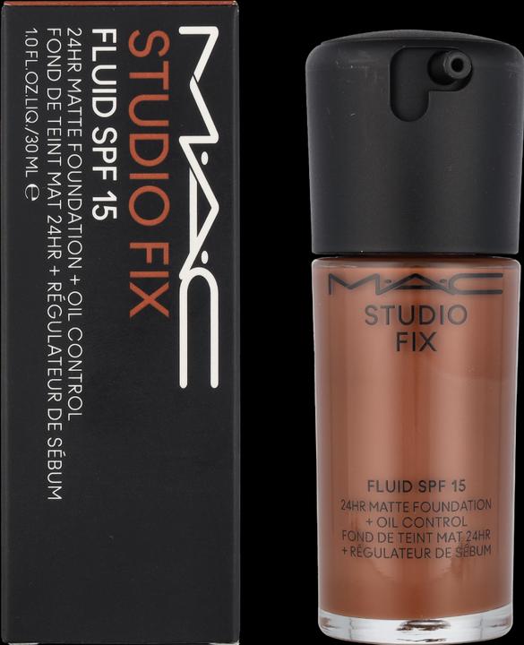 Actual product image MAC Cosmetics Studio Fix Fluid Fond de Teint Sun Protection Factor 15 (re) NW55 (DN 55)