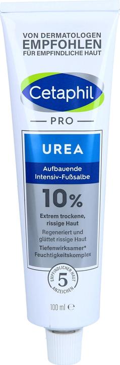 Immagine prodotto Cetaphil Pro Urea 10% unguento intensivo riparatore per i piedi, 100 g di unguento (Deodorante per piedi e polvere)