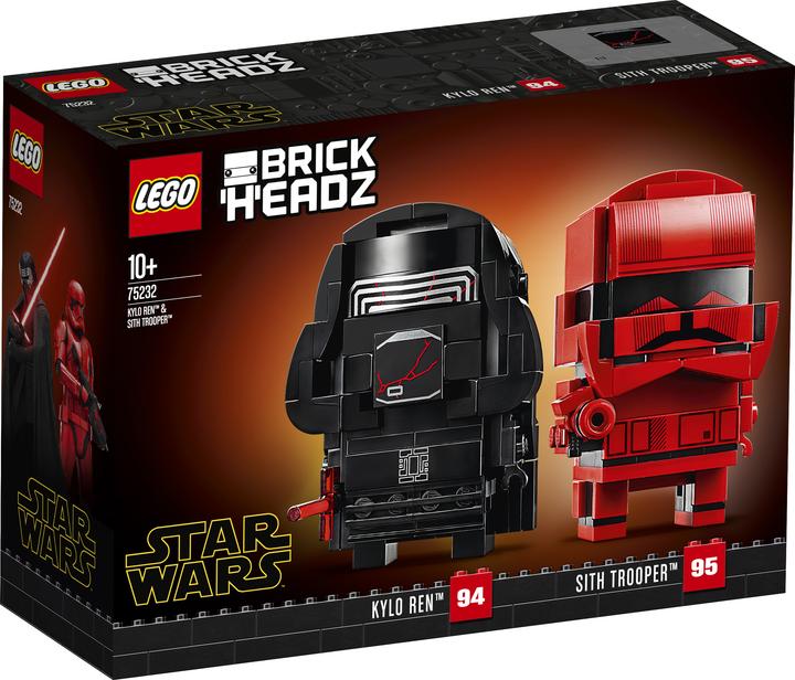 Produktbild LEGO Brickheadz Kylo Ren & Sith Trooper 75232 (75232, LEGO Brickheadz)