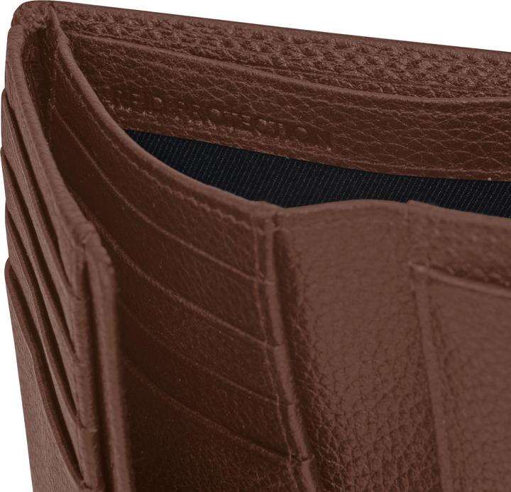 Actual product image Redolz Leather Essentials HF Geldbörse RFID Leder 9,5 cm ausklappbar