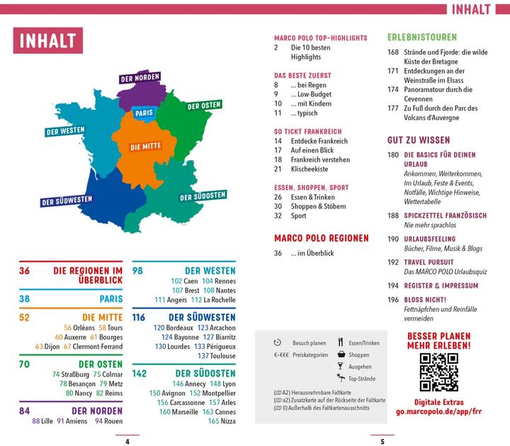 Image du produit Reiseführer Frankreich (Allemand, Barbara Markert, Hilke Maunder, 2023)