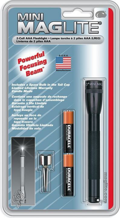 Maglite Mini AAA (12.50 cm, 9 lm)
