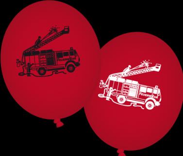 Produktbild DH-Konzept Luftballons Feuerwehr (8 x)