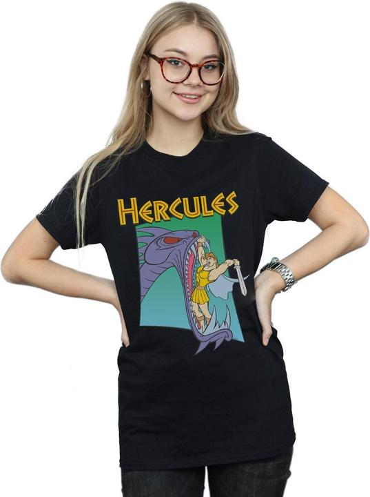 Immagine prodotto Disney Hercules Hydra Fight Maglietta Ampia Donna (XL)
