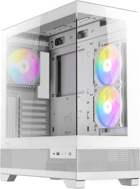 Actual product image Antec Geh CX700 ARGB White Midi Tower white retail (mATX, Mini-ITX, ATX)