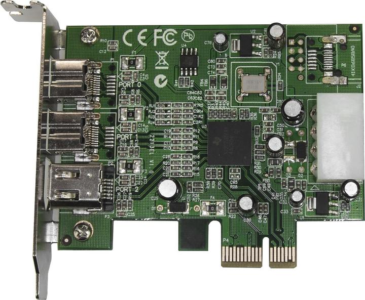 Immagine prodotto StarTech 3 Port Low Profile PCIe FireWire Adapter