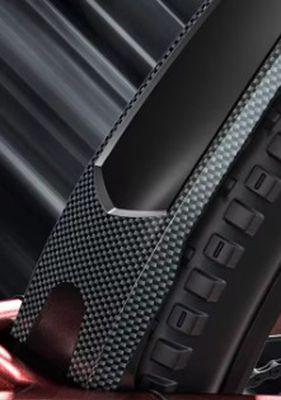 Actual product image Dalfasport MTB Fender (Rear mudguard)