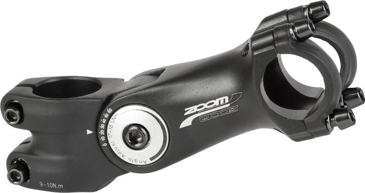 Produktbild Zoom Ahead Vorbau Verstellbar 0-60 grad,?31,8mm, 1 1/8" (105mm) (105 mm, 31.80 mm)