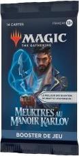 Image du produit Magic the Gathering Meurtres au manoir de Karlov (Français, Pack de boosters)