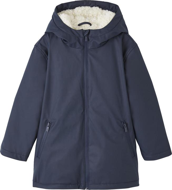Produktbild Vertbaudet Jungen Regenjacke mit Kapuze & Teddyfleece-Futter (110)