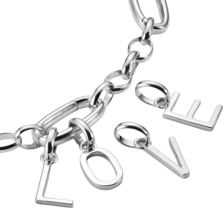 Immagine prodotto Thomas Sabo Charm-Anhänger Buchstabe E Connect Silber (Argento)