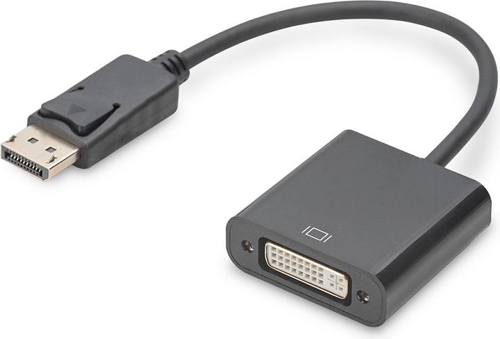 Produktbild Digitus Aktiver DisplayPort Adapter / Konverter, DP auf DVI (DVI, Mini DP, 15 cm)