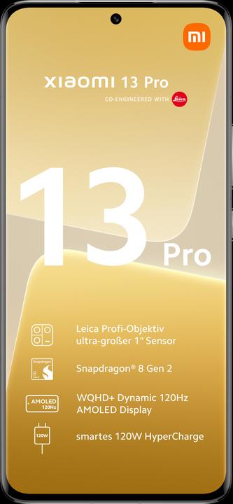 Immagine prodotto Xiaomi 13 Pro (256 GB, Ceramica Bianco, 6.73", SIM + eSIM, 50 Mpx, 5G)