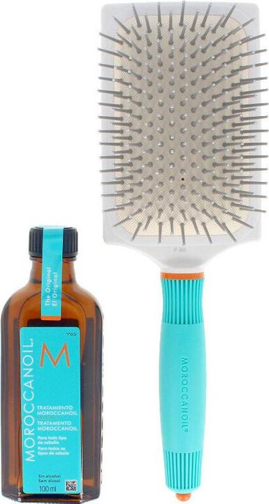 Image du produit Moroccanoil Duo traitement + brosse à palette (100 ml)