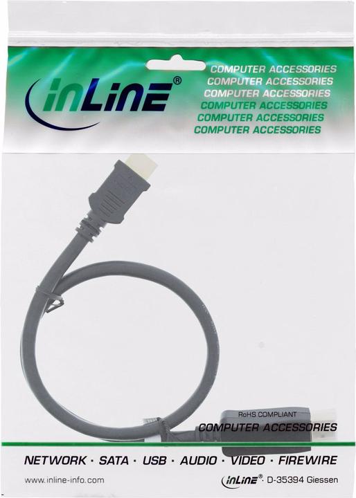 Produktbild InLine DisplayPort — HDMI (Typ A) (10 m, HDMI, DisplayPort)