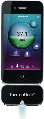 Actual product image Medisana ThermoDock (Non-contact)