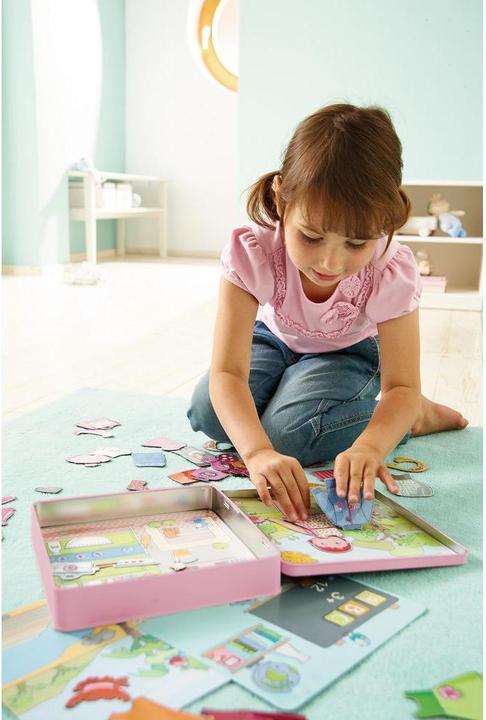 Produktbild Haba Magnetspiel-Box Anziehpuppe Lilli (Deutsch, Englisch, Französisch, Italienisch)