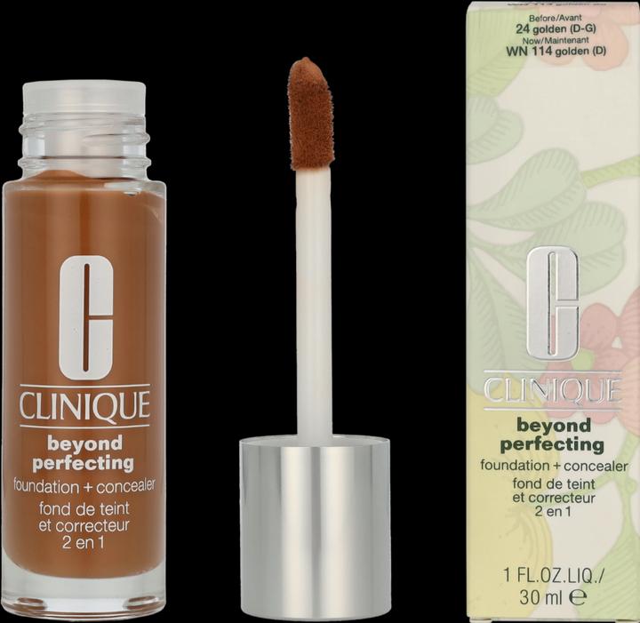 Actual product image Clinique Beyond Perfecting Foundation + Concealer 30ml - 24 Golden (24 Golden)