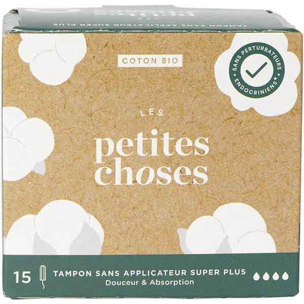 Image du produit Les Petites Choses tampons super plus bio (15 x)