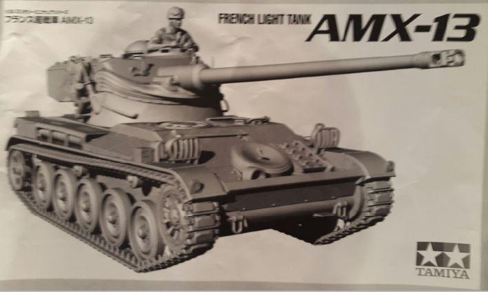 Produktbild Tamiya Leichter Panzer 51 AMX-13 CH-Decals