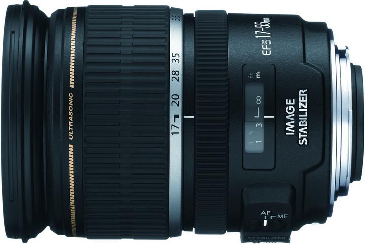 Actual product image Canon EF-S 17-55mm, f/2.8 IS USM - (EU) (Canon EF-S, APS-C / DX)