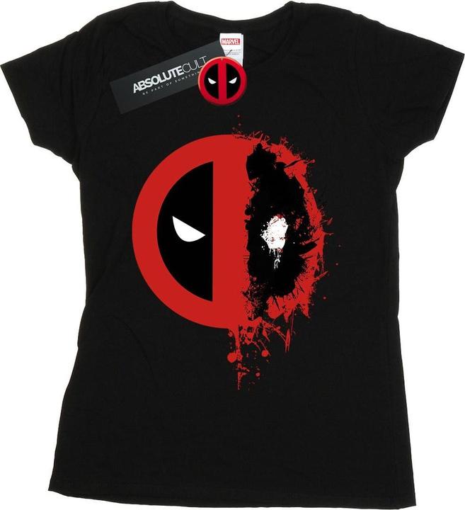 Produktbild Deadpool Split Splat Logo TShirt (XL)