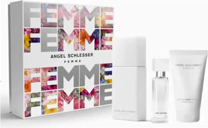 Angel Schlesser Femme Eau De Toilette Spray 100ml Set 3 Stück (Eau de Toilette, 100 ml)