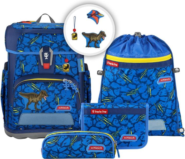 Actual product image Step by Step School backpack set Cloud 5 pieces Limited Edition by SCHLEICH (19 l)
