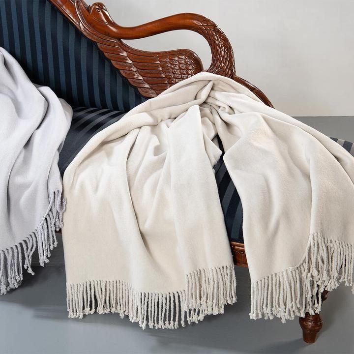 Produktbild BettwarenShop Seidendecke Ava creme (130 x 170 cm)