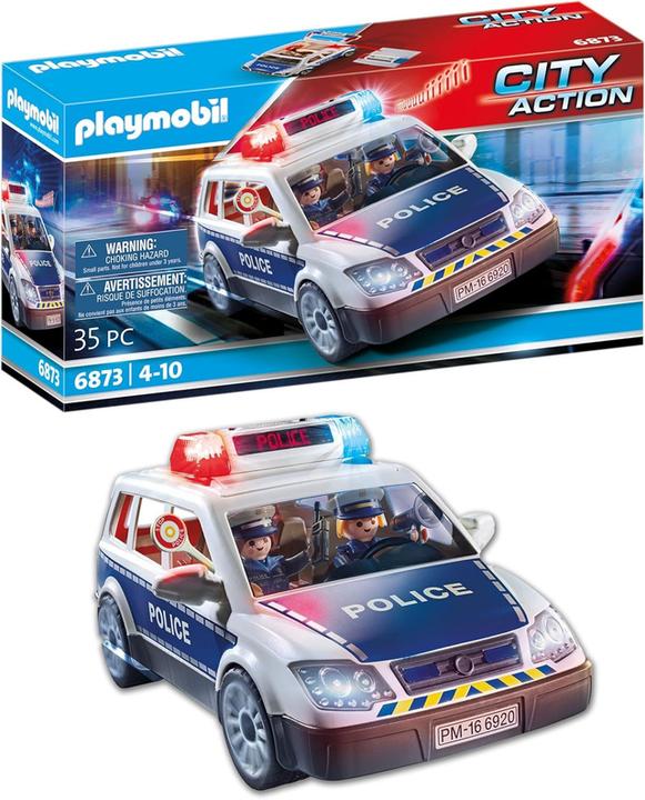 Actual product image Playmobil Police emergency vehicle (6873, Playmobil City Action)