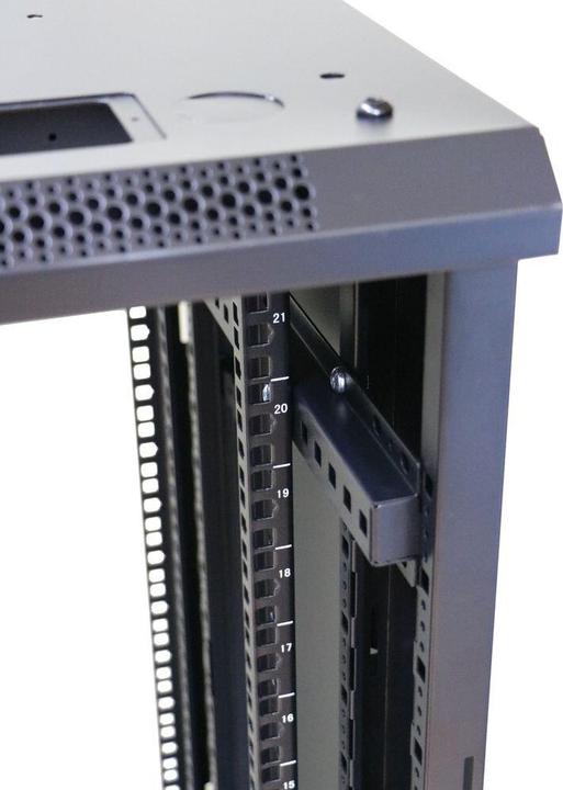 Actual product image Extralink 32U 600mm floor cabinet black (32 RU, 19 inch rack)