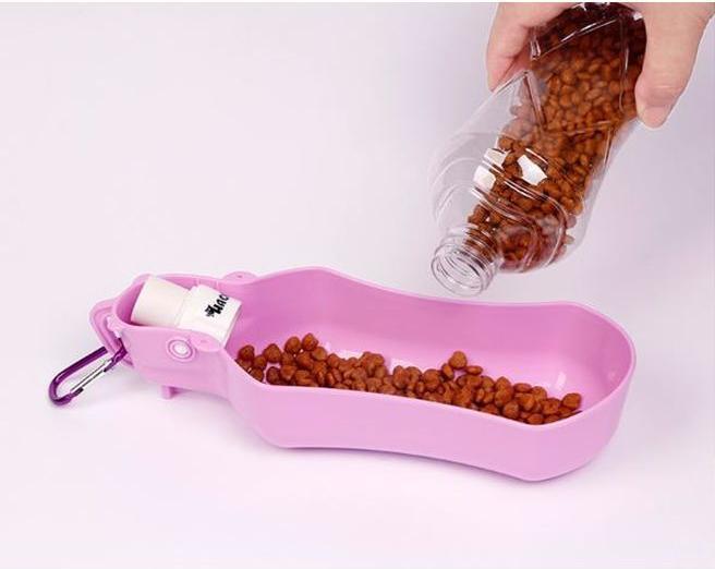 Produktbild MU Classic Terry Series Portabler Hunde Wasserspender (518 ml) (0.52 l)