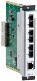 Actual product image Moxa CM-600-3MSC/1TX - Fast Ethernet interface module with 1 10100BaseT(X) port, RJ45 connection and 3