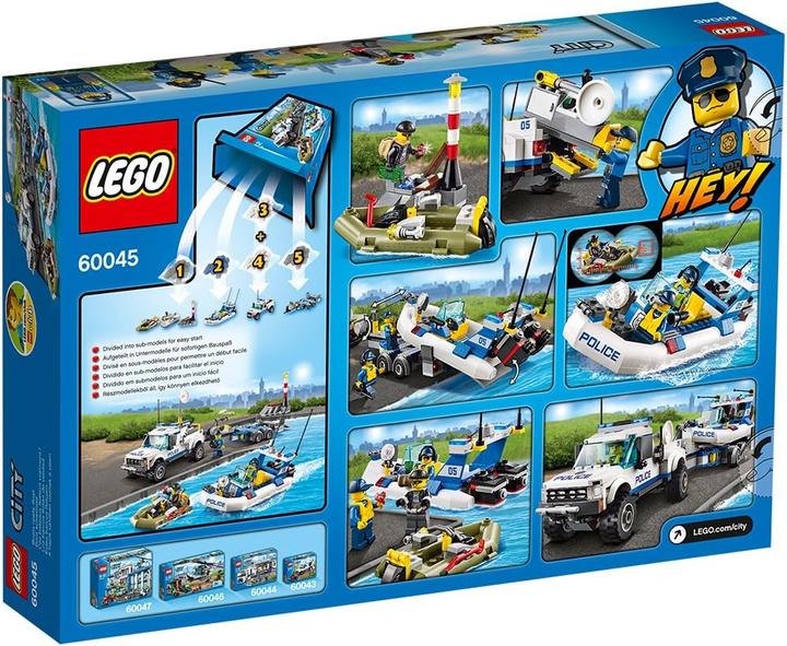 Image du produit LEGO City L'intervention du b teau de police (60045, LEGO City)