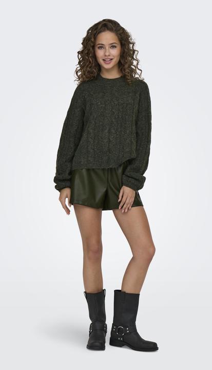 Image du produit JdY JDYALAIA Taille moyenne Coupe normale Short en similicuir Short en similicuir (M)