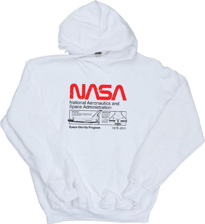 Immagine prodotto Nasa Felpa con Cappuccio Navetta Spaziale Uomo (M)