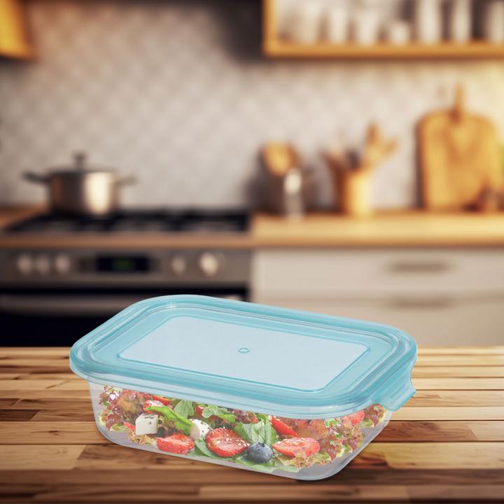 Produktbild Excellent Houseware Frischhaltedose aus Borosilikat-Glas, Vorratsschale, 630 ml (0.63 l)