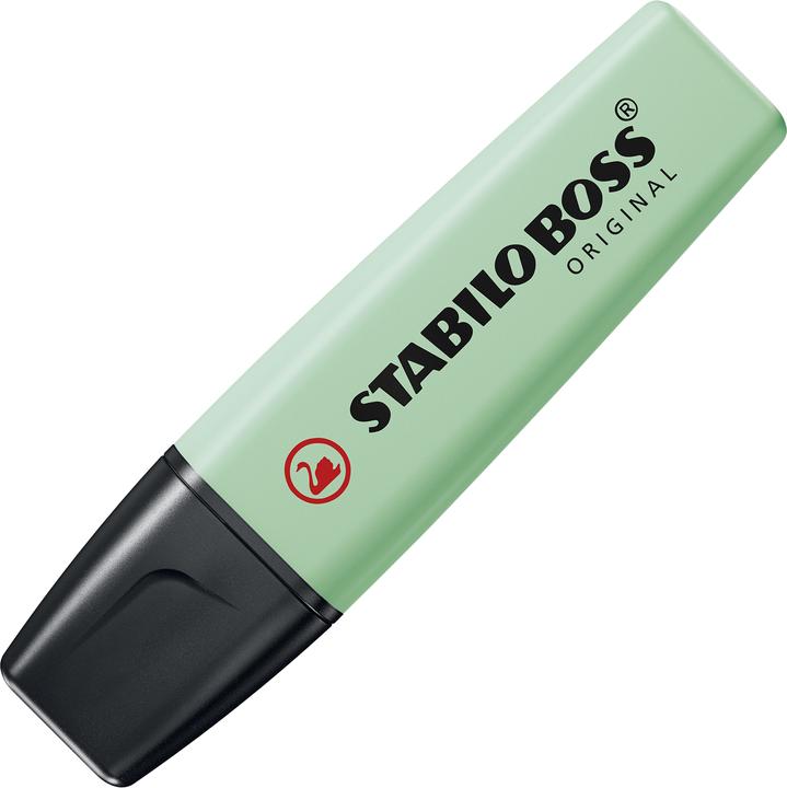 Actual product image STABILO BOSS ORIGINAL Pastel Highlighter (Green, 5 mm, 1 x)