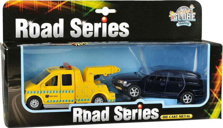 Produktbild Sombo Abschleppwagen mit Volvo (assortiert) mit Rückzugfunktion