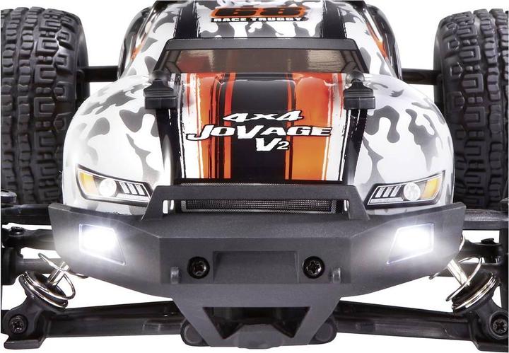 Produktbild Reely JoVage 4x4 V2 Orange/Weiss Brushed 1:16 RC Modellauto Elektro Truggy Allra (RTR Ready-to-Run)
