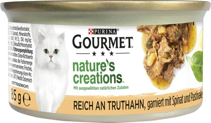 Produktbild Gourmet Nature's Creations Pute 85g (Adult, 1 Stk., 85 g)