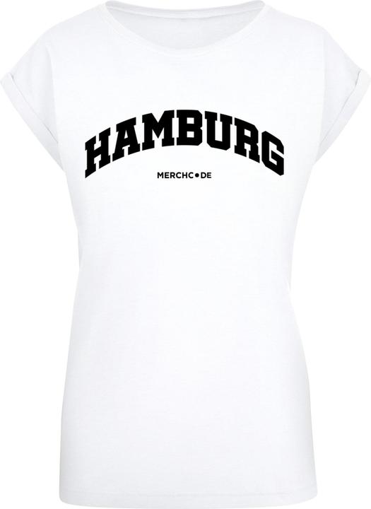 Merchcode Ladies Hamburg Wording - T-Shirt - 116845