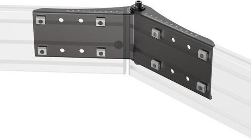 Produktbild Hagor CPS - Curved Adapter fuer Multiscreen-Anwendungen kombinierbar mit CPS Alu Rails (Adapter- / Montageplatten)