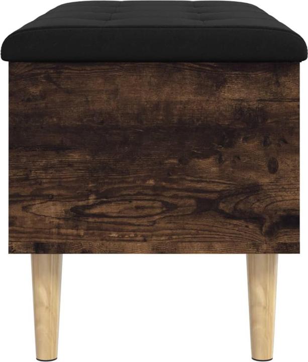 Produktbild VidaXL Sitzbank mit Stauraum Räuchereiche 82x42x46 cm (42 cm)
