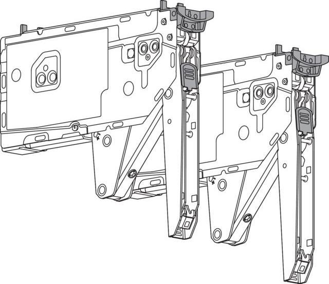 Produktbild Blum Hochklappe AVENTOS HK top / TIP-ON